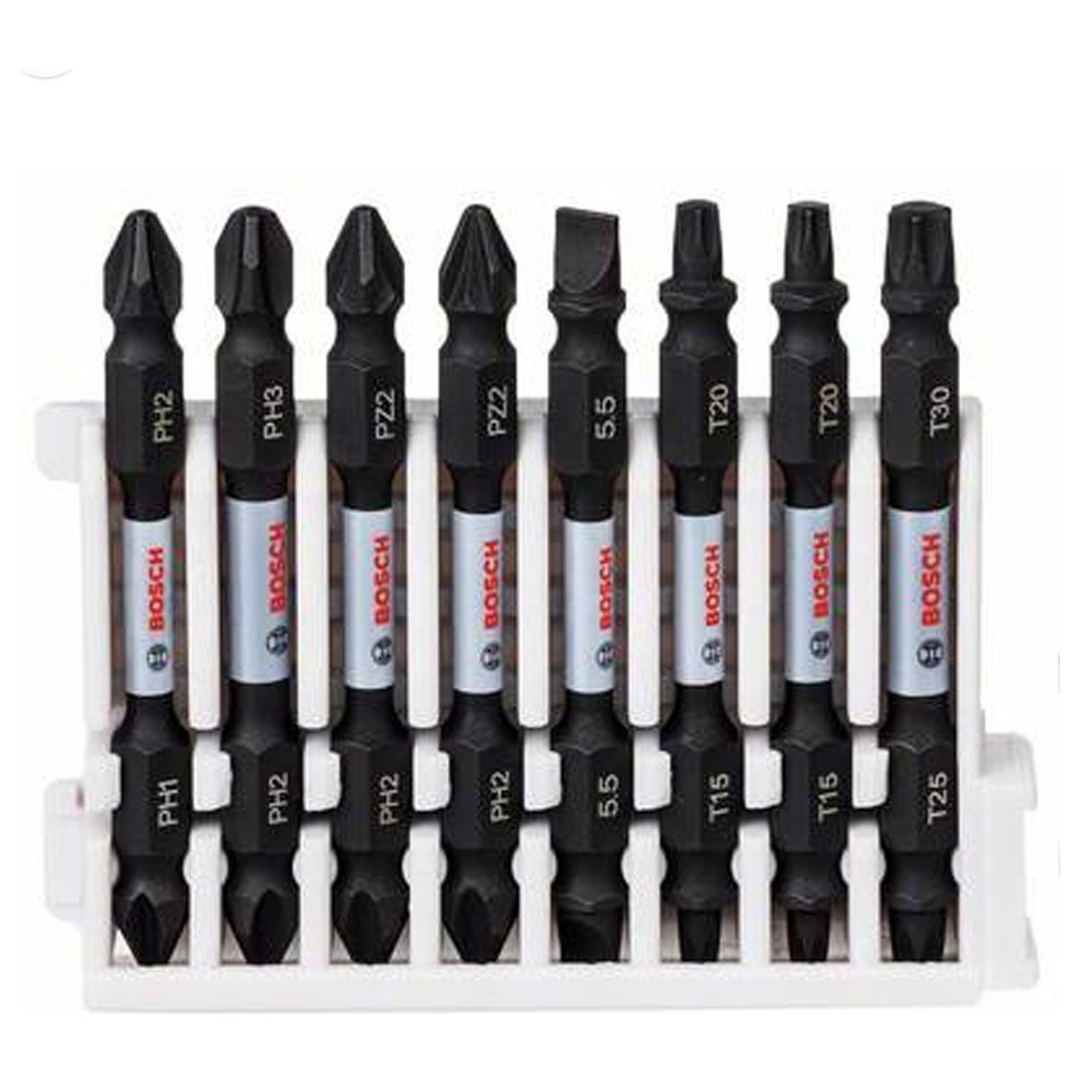 Bosch Impact Power Double Ended Screw Bit 65MM Set 8Pcs (2608522344)