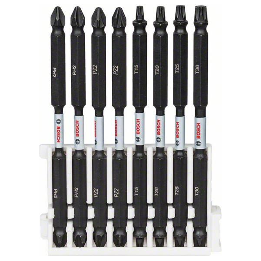 Bosch Impact Power Double Ended Screw Bit 110MM Set 8Pcs (2608522346)