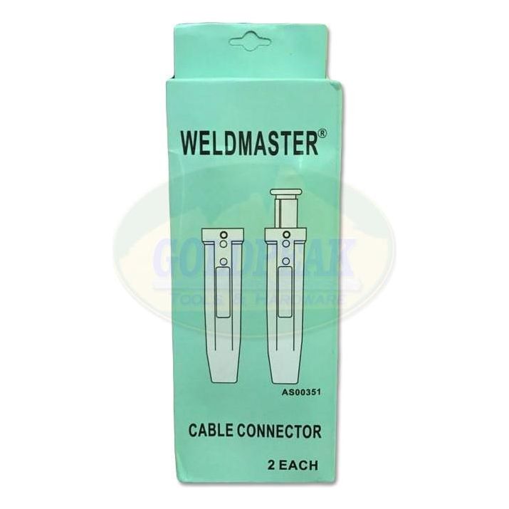 Weldmaster Welding Cable Connector - Goldpeak Tools PH Weldmaster