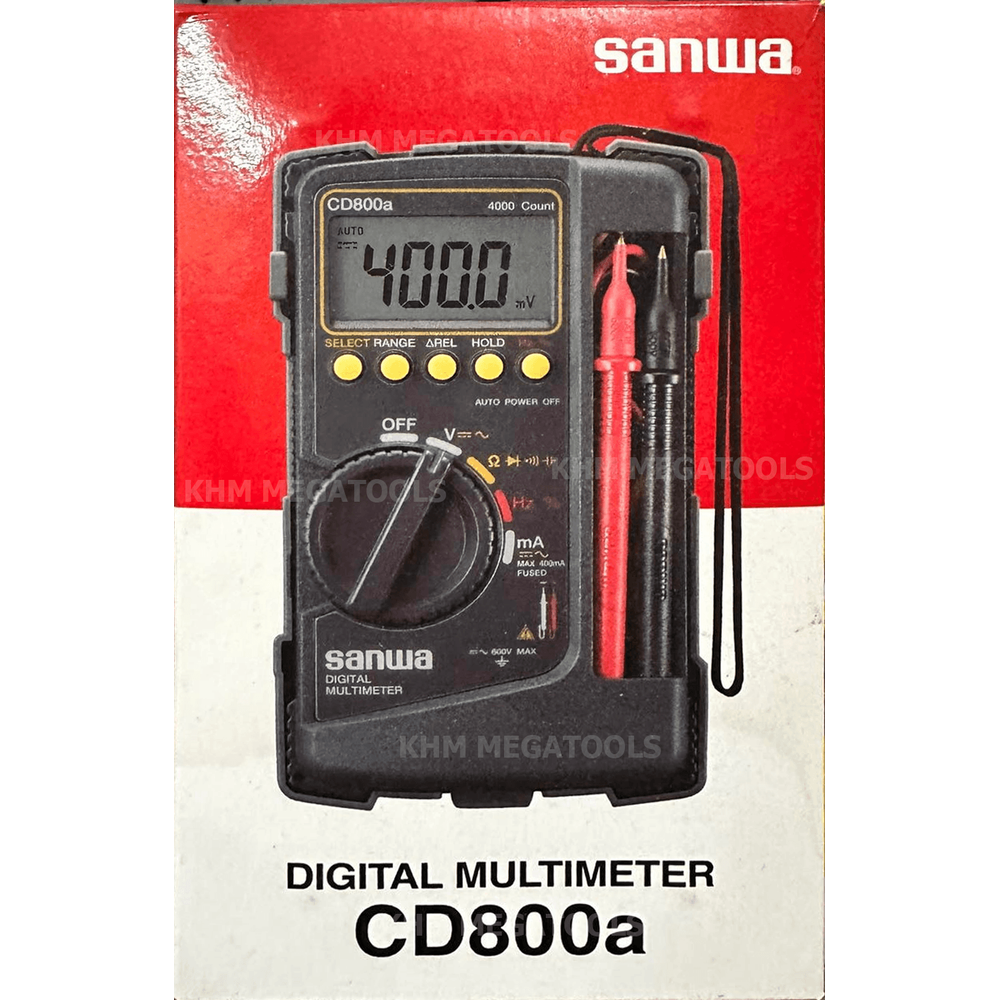 Sanwa CD800A Digital Multi Tester - KHM Megatools Corp.