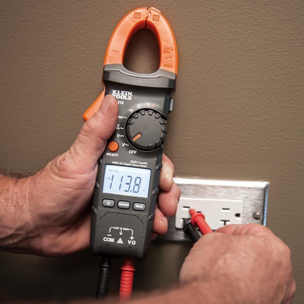 Klein CL210 Digital Clamp Meter / Tester - Goldpeak Tools PH Klein