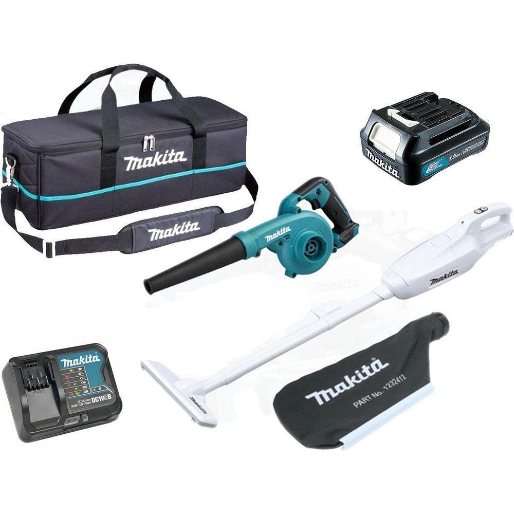 Makita CLX246SX1 12V Cordless Combo Kit (Vacuum x Air Blower) (CXT) - KHM Megatools Corp.