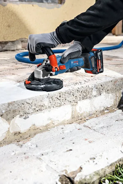 Bosch GBR 18V-15 S Cordless Concrete Grinder 5