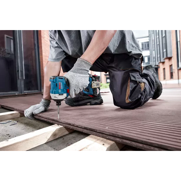 Bosch GDR 18V-215 Cordless Brushless Impact Drill Driver 18v (Kit) | Bosch by KHM Megatools Corp.