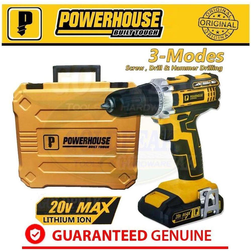 Powerhouse PHBK-20V-CIMD13MM (20V) Cordless Hammer Drill / Driver - Goldpeak Tools PH Powerhouse