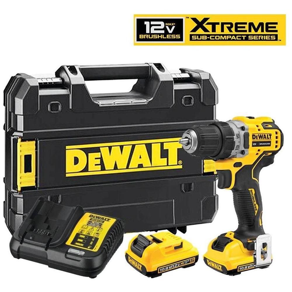 Dewalt DCD701D2 12V Sub Compact Brushless Cordless Drill / Driver (Kit) - KHM Megatools Corp.