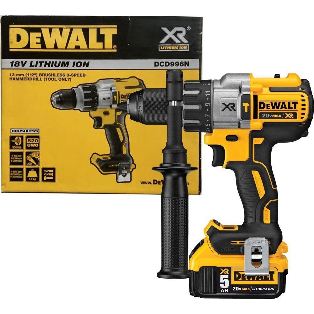 Dewalt DCD996N 18V/20V Cordless Hammer Drill 13mm (Bare) - KHM Megatools Corp.