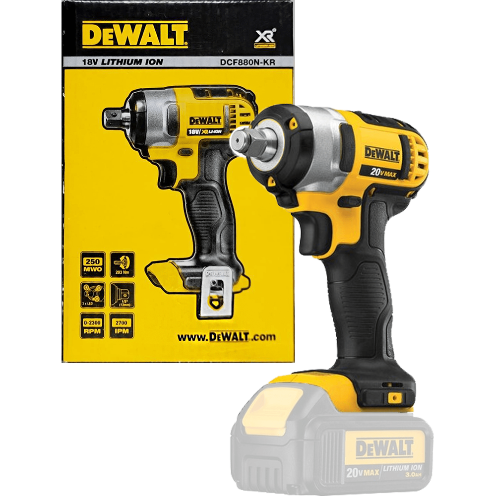 Dewalt DCF880N Cordless Impact Wrench 1/2