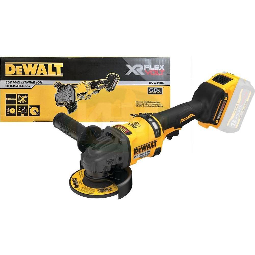 Dewalt DCG418N 60V Flexvolt™ Cordless Angle Grinder 5