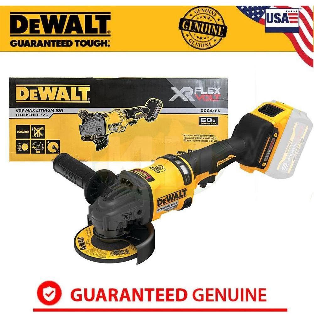 Dewalt DCG418N 60V Flexvolt™ Cordless Angle Grinder 5