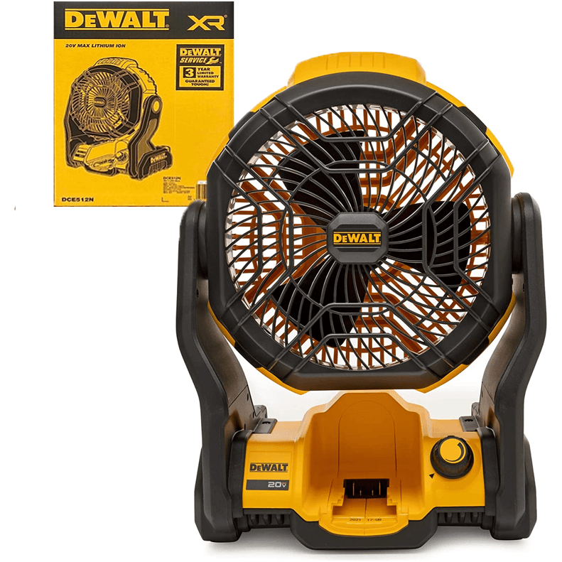 Dewalt DCE512N Cordless Jobsite Fan [18V/20V] (Bare) - KHM Megatools Corp.