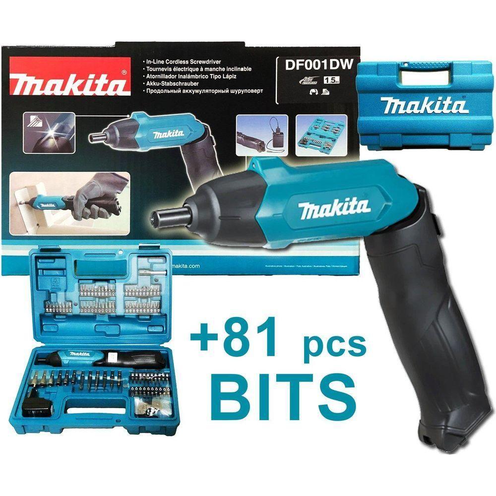 Makita DF001DW 3.6V Li-Ion Cordless Screwdriver - Goldpeak Tools PH Makita