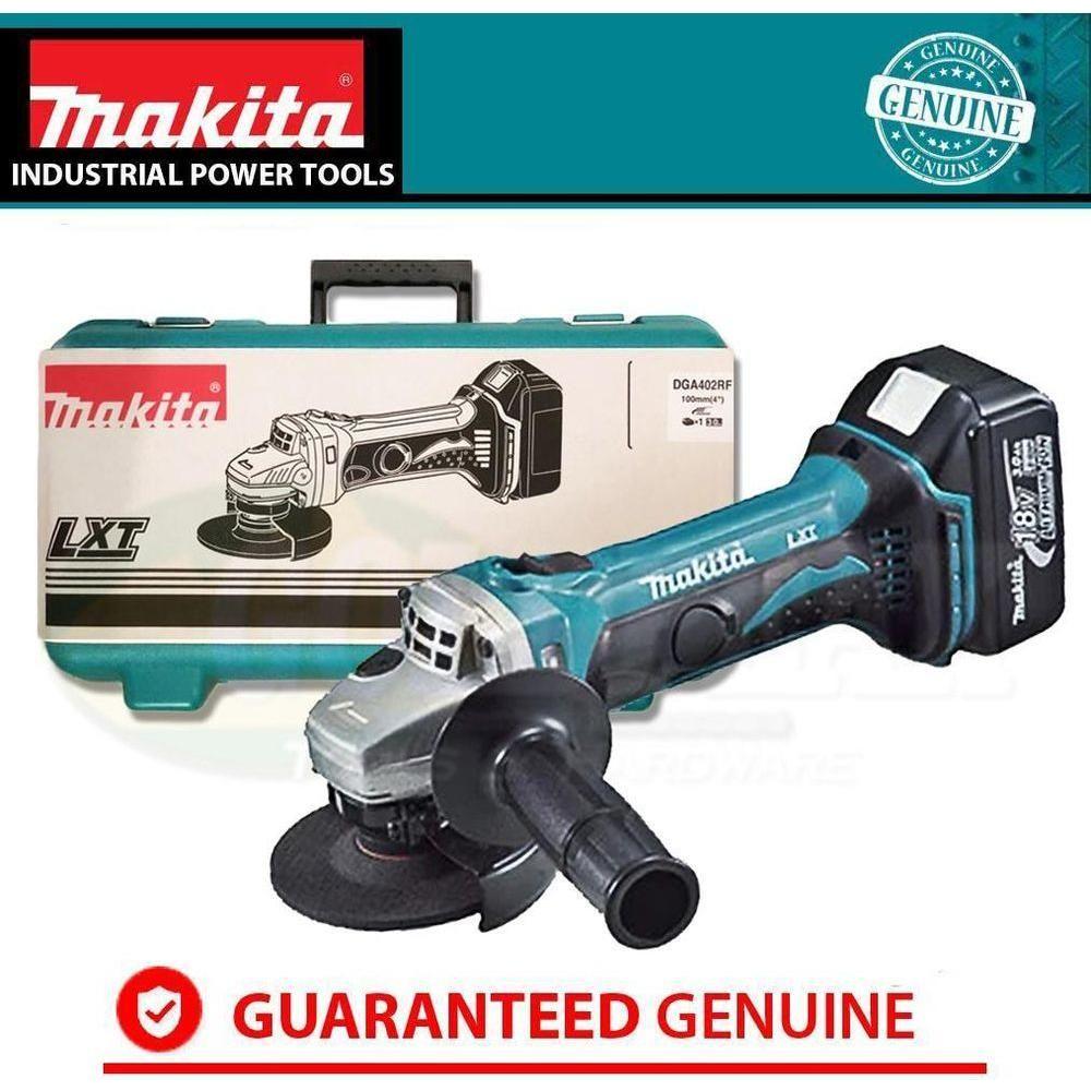 Makita DGA402RF 18V Cordless Angle Grinder (LXT-Series) - Goldpeak Tools PH Makita