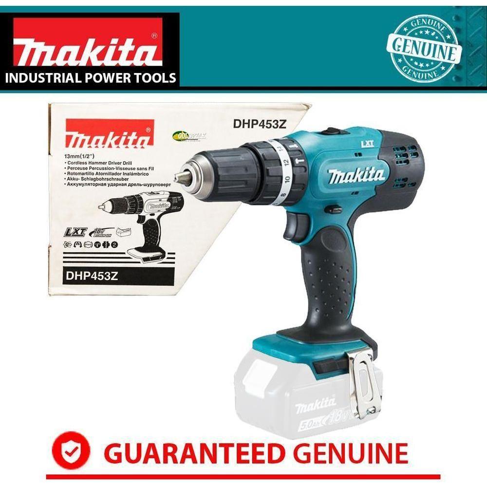 Makita DHP453Z 18V Cordless Hammer Drill [LXT-Series] (Bare) - Goldpeak Tools PH Makita