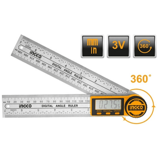 Ingco HDAR20701 Digital Angle Ruler - KHM Megatools Corp.