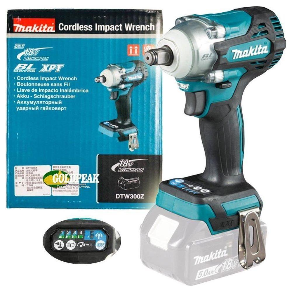 Makita DTW300Z 18V Cordless Brushless Impact Wrench (LXT-Series) [Bare] - Goldpeak Tools PH Makita