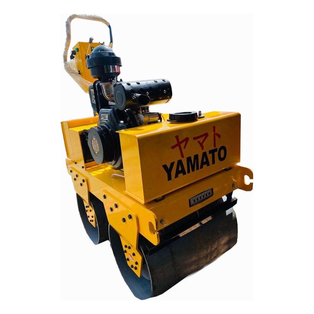 Yamato YVR-WB600 Double Drum Road Roller w/ 12HP Diesel Engine