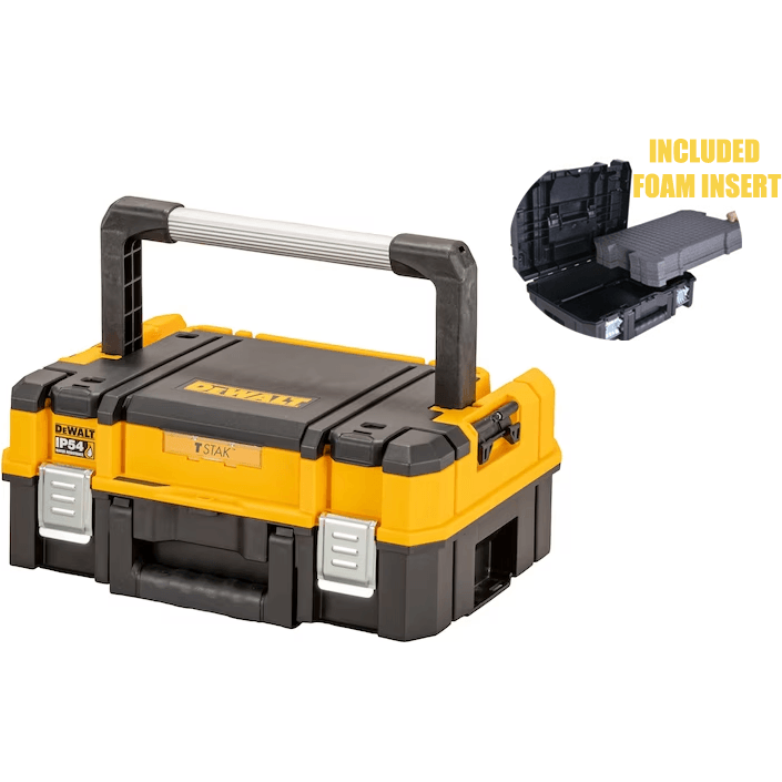 Dewalt DWST83344-1 Tool Box (Shallow) IP54 Top Organizer [TSTAK] - KHM Megatools Corp.