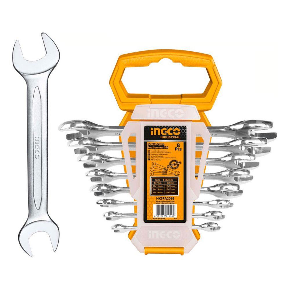 Ingco Double Open End Spanner / Open Wrench Set - KHM Megatools Corp.