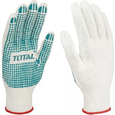 Total Knitted & PVC Dots Cotton Gloves | Total by KHM Megatools Corp.