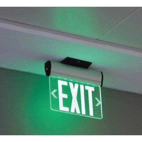 Omni LED X-300 D Exit Sign Double Arrow (Recessed) - KHM Megatools Corp.