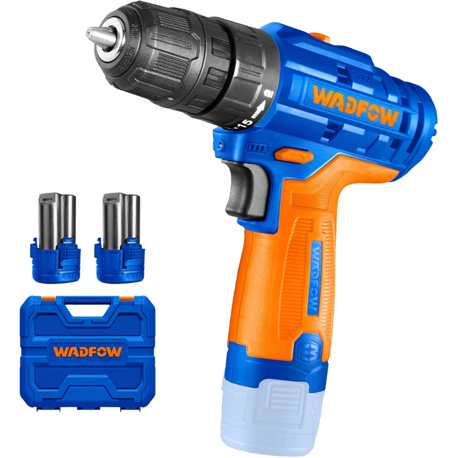 Wadfow WCDS525 Li-Ion Cordless Drill 12V | Wadfow by KHM Megatools Corp.