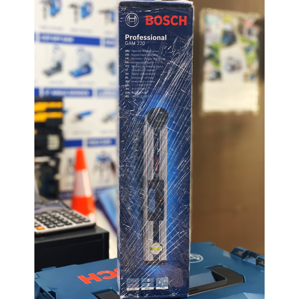 Bosch GAM 220 Digital Angle Finder (0-220°) 40cm (Open Seal)