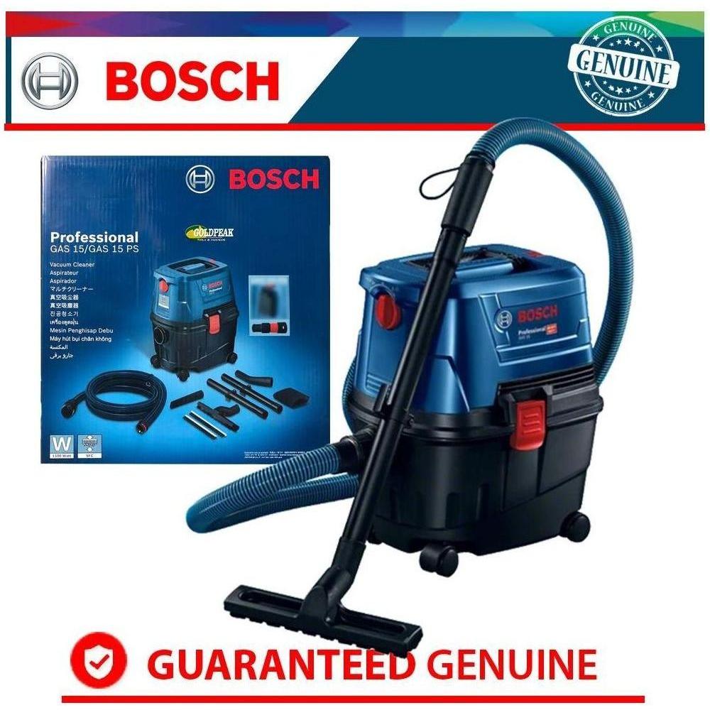 Bosch GAS 15 Wet & Dry Vacuum - Goldpeak Tools PH Bosch