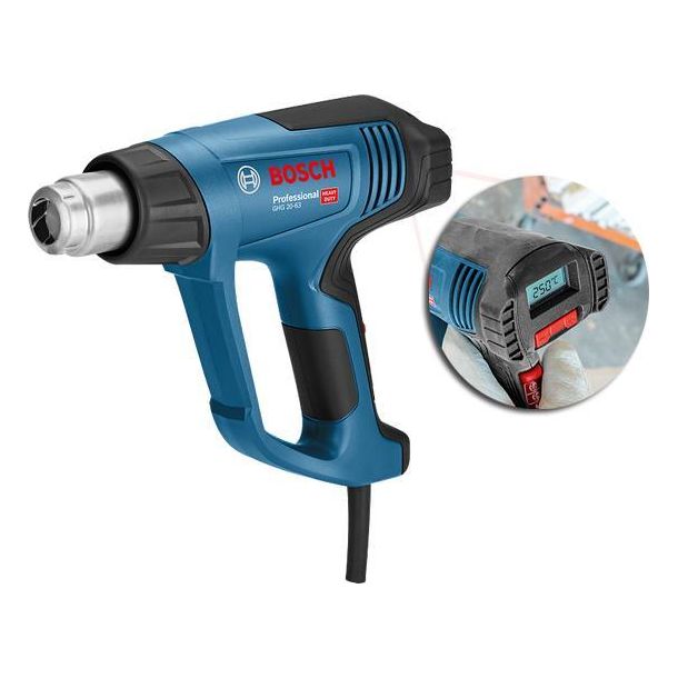 Bosch GHG 20-63 Heat Gun / Hot Air Gun (with Heat Control) - Goldpeak Tools PH Bosch