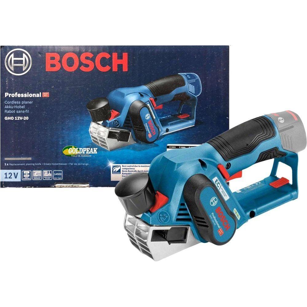 Bosch GHO 12V-20 Brushless Cordless Planer (Bare) - Goldpeak Tools PH Bosch