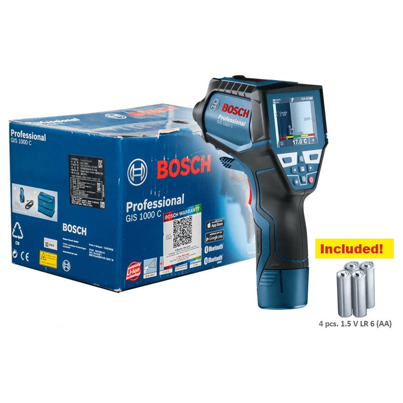 Bosch GIS 1000 C Infrared Thermal Imager Camera / Thermal Scanner - KHM Megatools Corp.