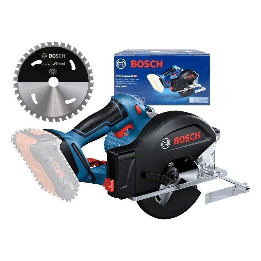 Bosch GKM 18V-50 Cordless Circular Saw for Metal / Metal Cutter 136mm 18V (Bare) - KHM Megatools Corp.