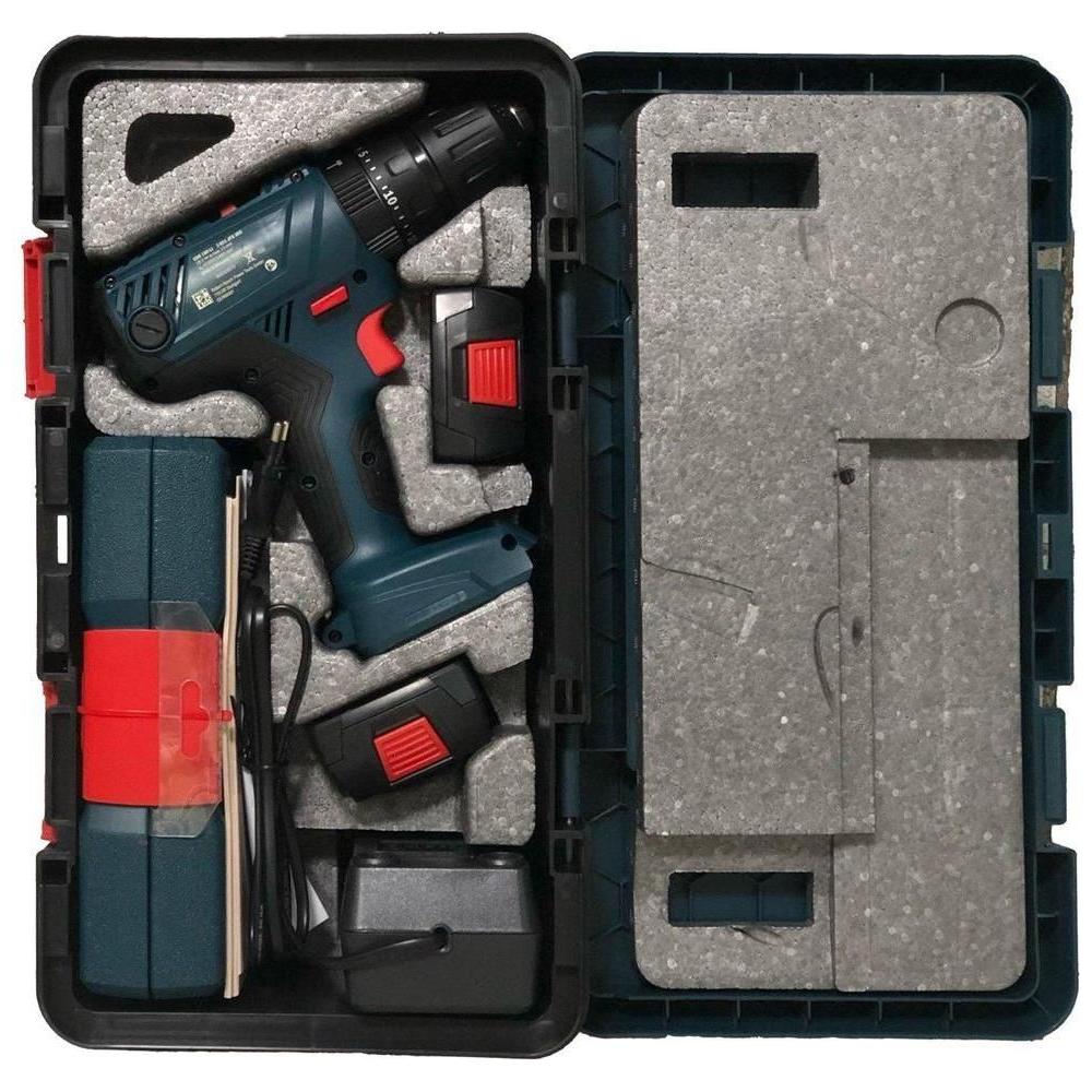 Bosch GSB 180-Li Cordless Hammer Drill + 41 pcs Bit Set and Case - Goldpeak Tools PH Bosch