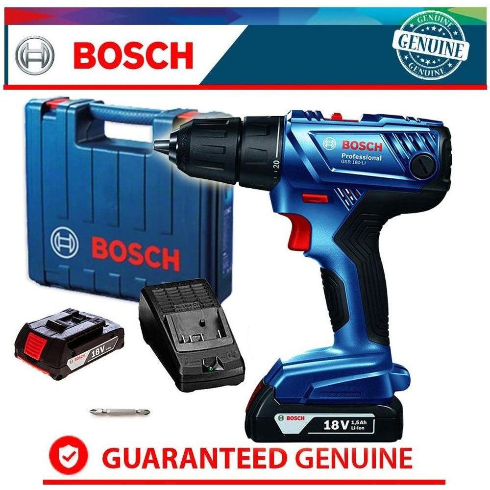 Bosch GSR 180-Li Cordless Drill - Driver 3/8