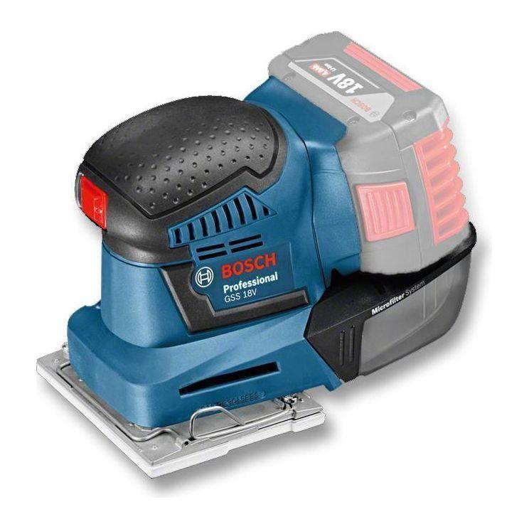 Bosch GSS 18V-Li Cordless Finishing Sander (Bare) - Goldpeak Tools PH Bosch