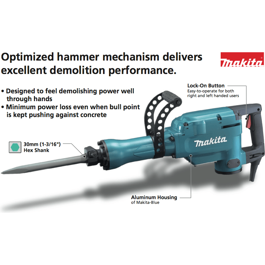 Makita HM1306 Jack Hammer / Demolition Hammer - Goldpeak Tools PH Makita