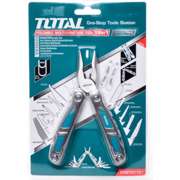 Total TFMFT01151 Foldable Multi-Function Tool / Cutter Knife | Total by KHM Megatools Corp.