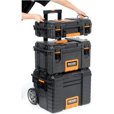 Ridgid 54358 Professional Tool Storage System Set (Tool Box with Cart) | Ridgid by KHM Megatools Corp.