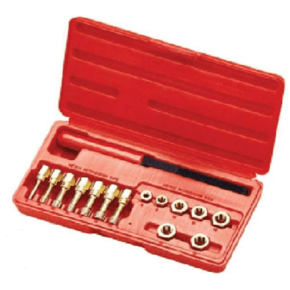 Licota ATH-7030 15pcs Master Rethreader Tap & Die Set (Metric) | Licota by KHM Megatools Corp.