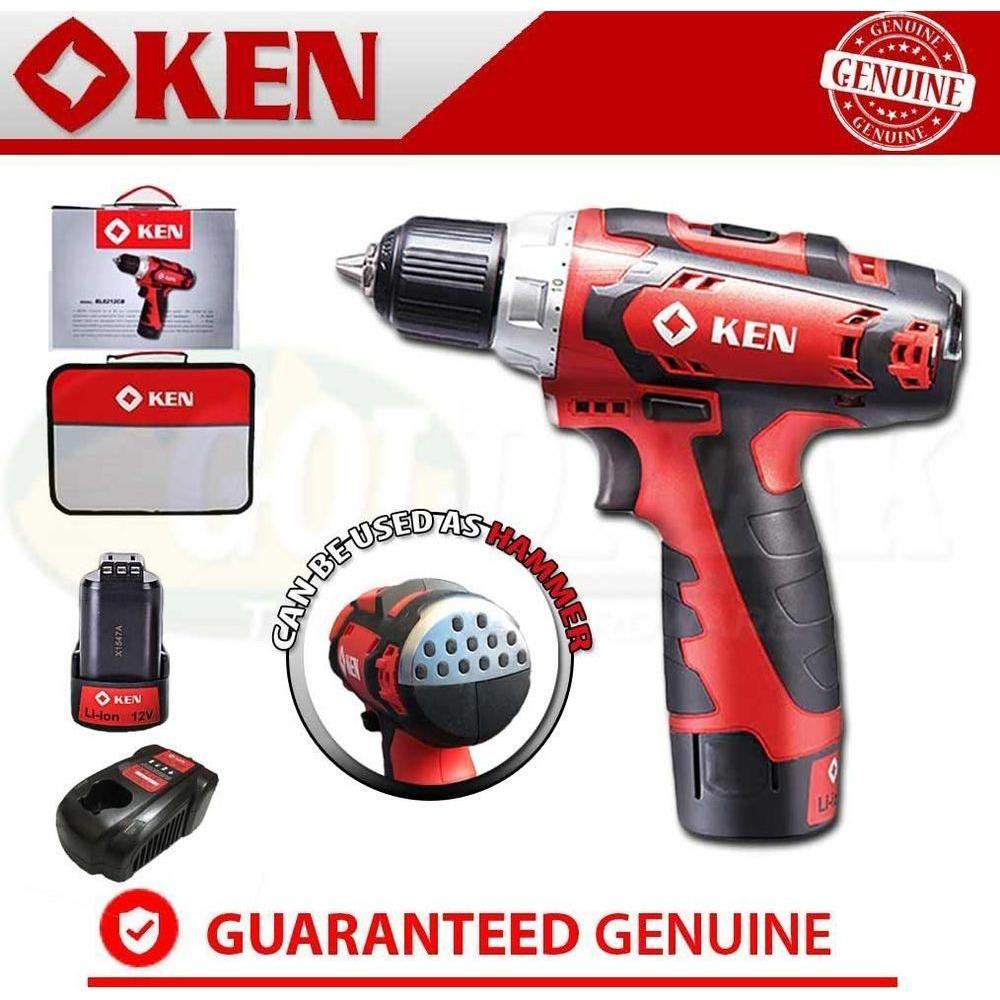 Ken BL6212CB 12V Cordless Drill - Driver - Goldpeak Tools PH Ken