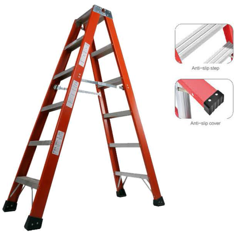 Trump TR-FGA6 A-Shape Fiberglass Ladder 6-Step