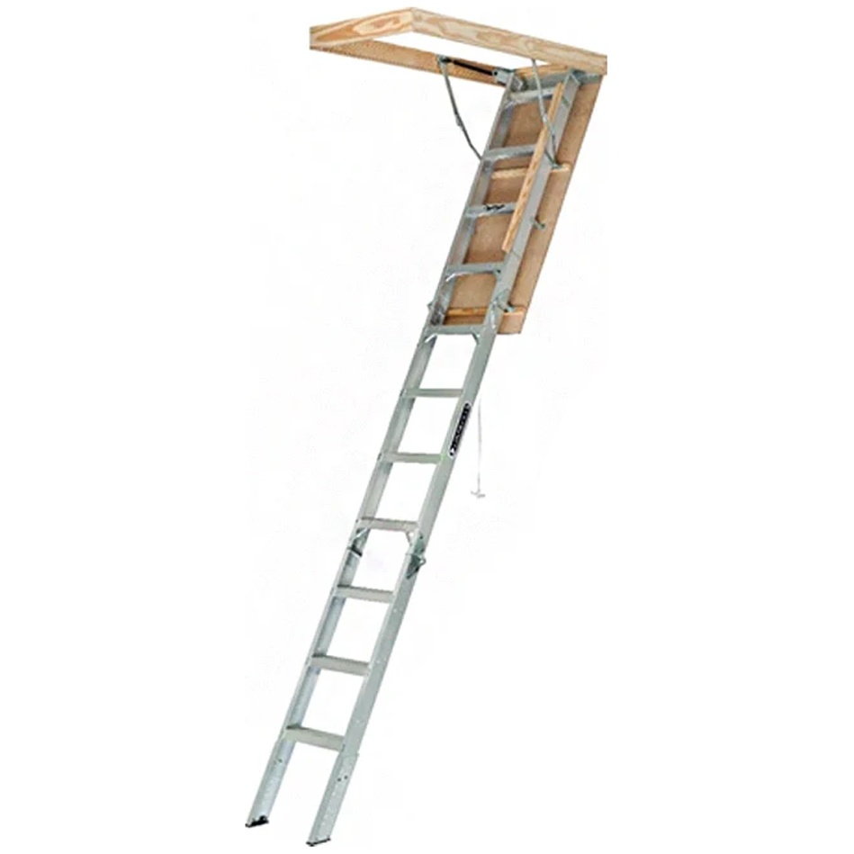 Louisville AL2240MG Aluminum Attic Ladder 