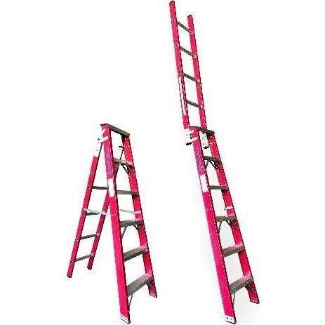 Butterfly Fiberglass Dual Purpose Ladder - KHM Megatools Corp.