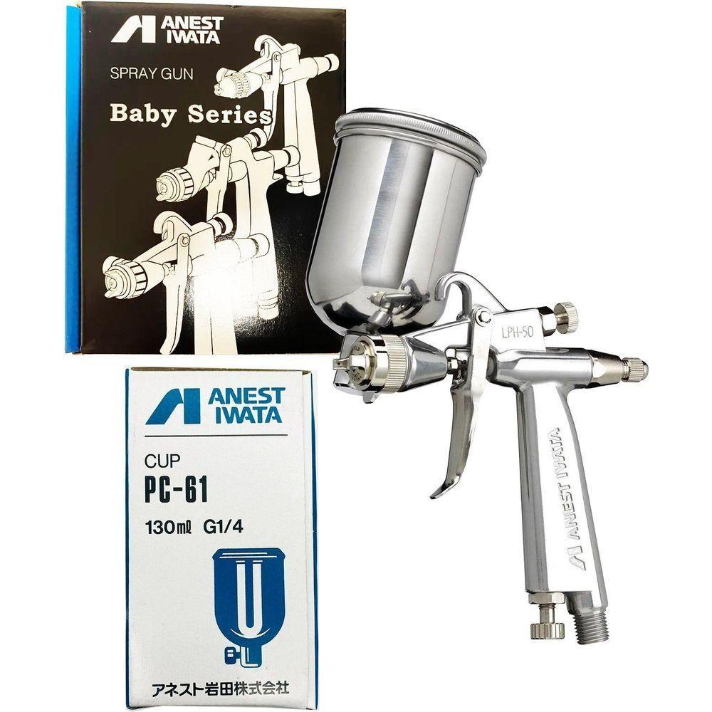 Anest Iwata LPH-50 Ultra Small Type Low Pressure Spray Gun - KHM Megatools Corp.