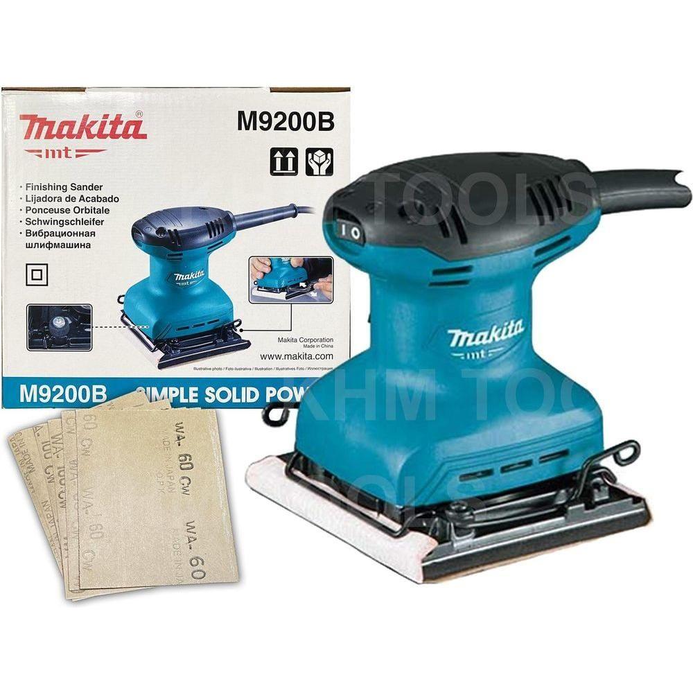 Makita MT M9200B Finishing Sander 112x102mm 180W - KHM Megatools Corp.