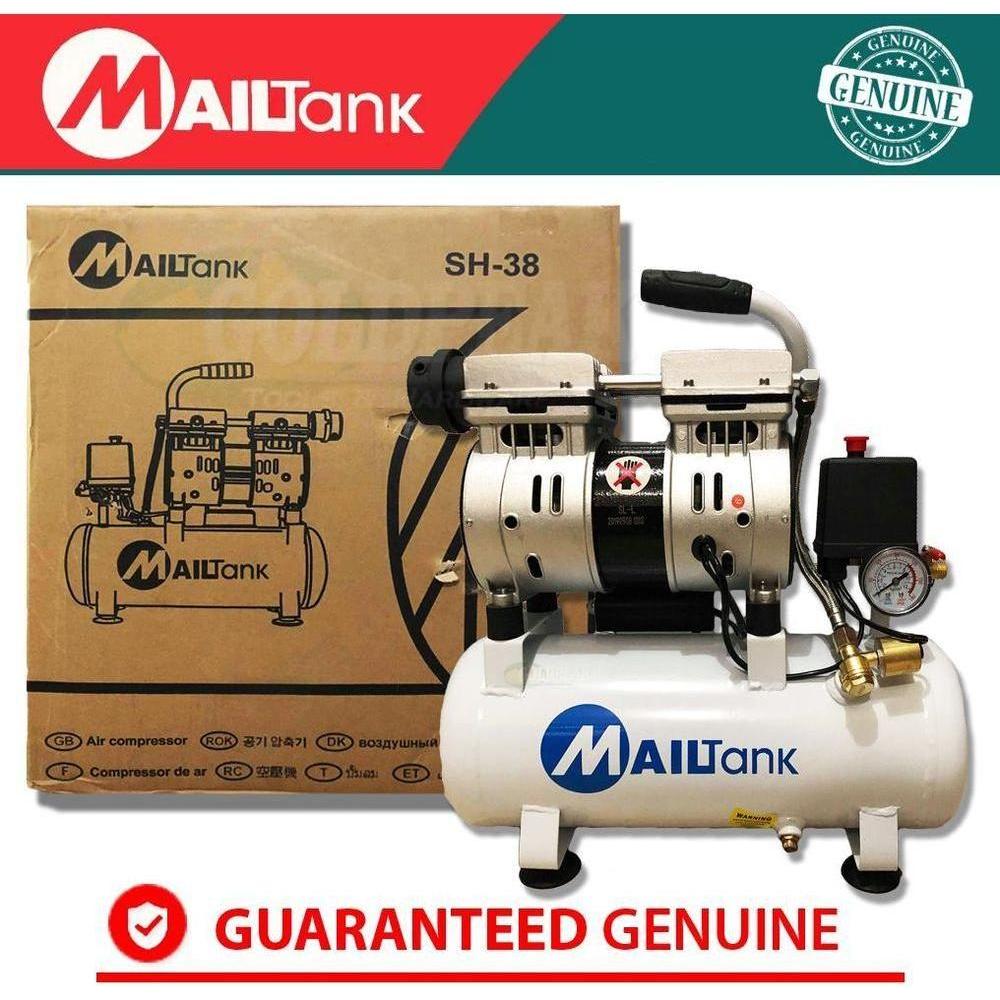 Mailtank SH-38 Oil-less Air Compressor - Goldpeak Tools PH Mailtank