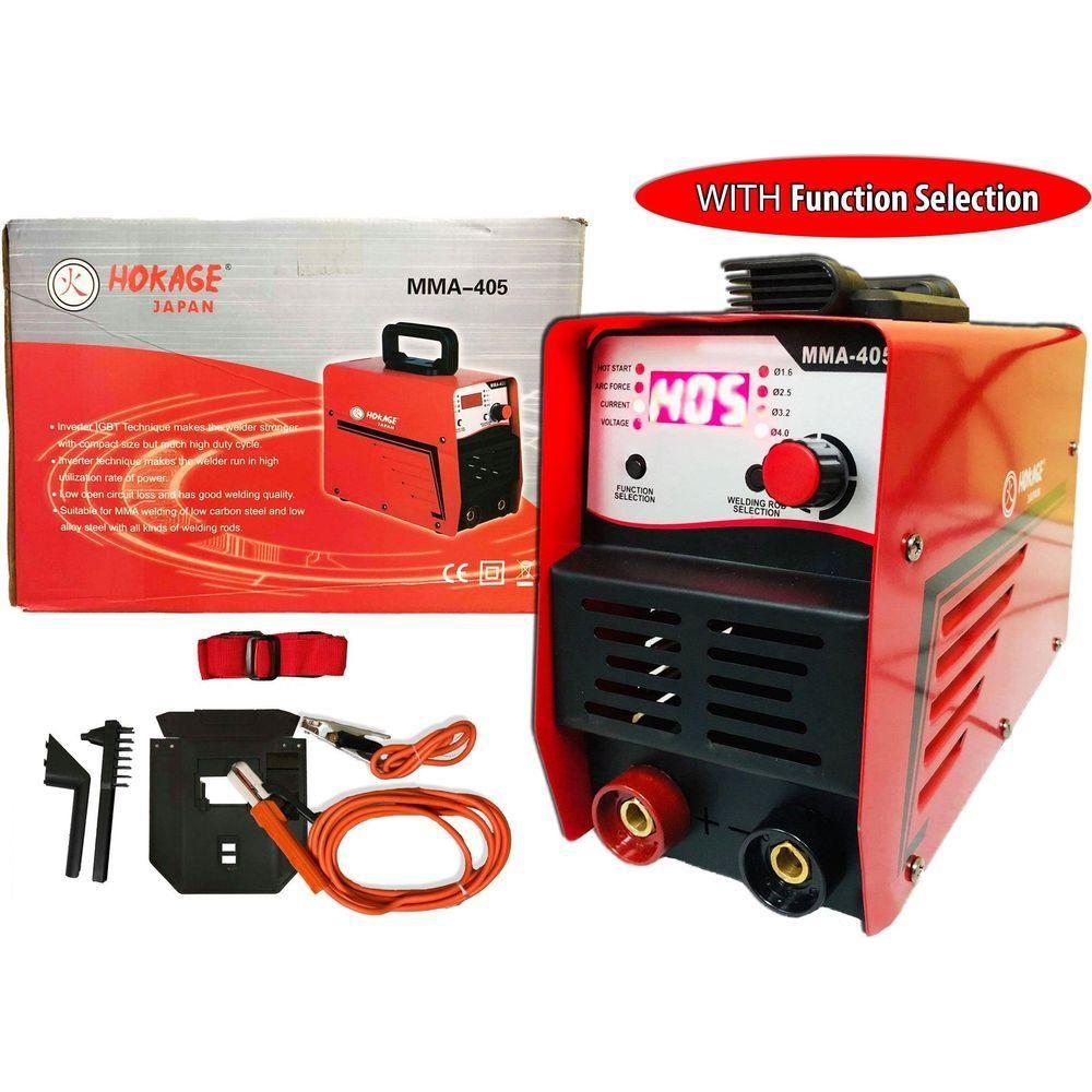 Hokage MMA 405 DC Inverter Welding Machine - Goldpeak Tools PH Hokage