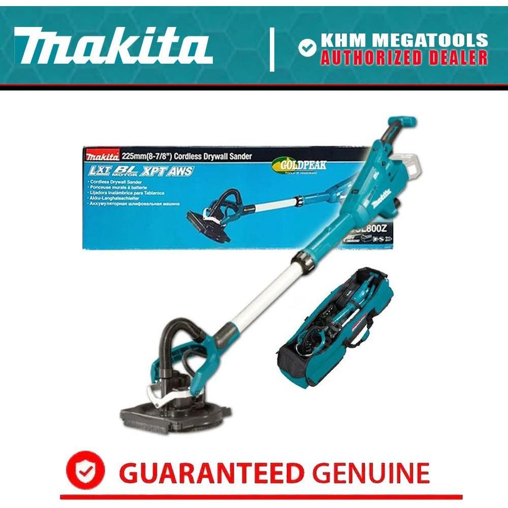 Makita DSL800Z 18V Cordless Drywall Sander (LXT-Series) [Bare] | Makita by KHM Megatools Corp.