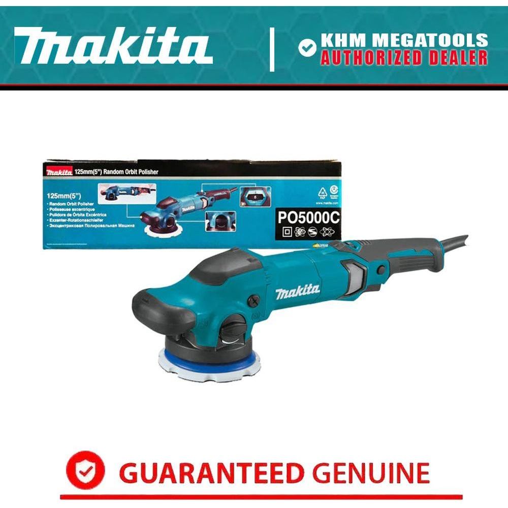 Makita PO5000C Dual Action / Random Orbit Polisher 5