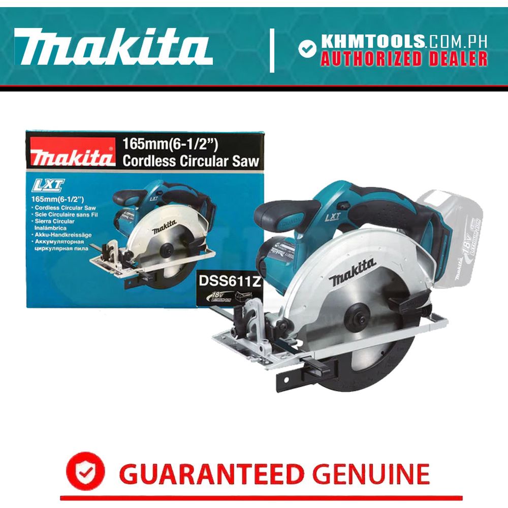 Makita DSS611Z 18V Cordless Circular Saw (LXT-Series) [Bare]